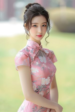 阳光中的裸女